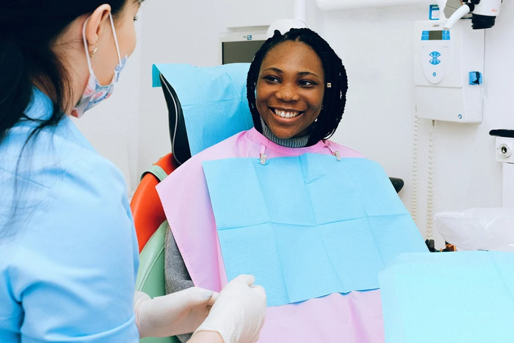 dental bonding patient