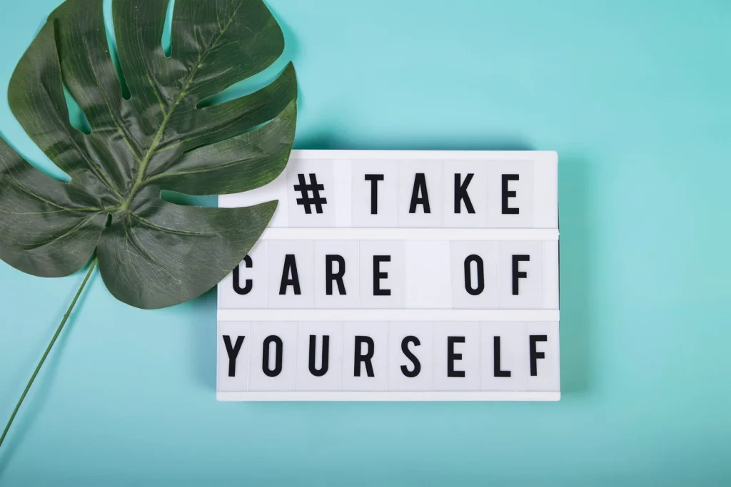 Take care of your anxiety